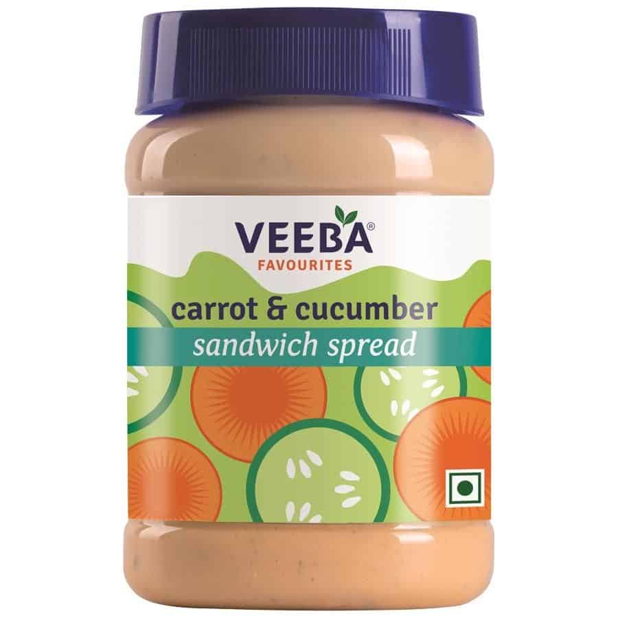 Veeba Carrot and Cucumber Sandwich Spread