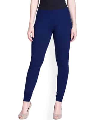 Lux Lyra Women's Leggings Navy Ankle Length Leggings
