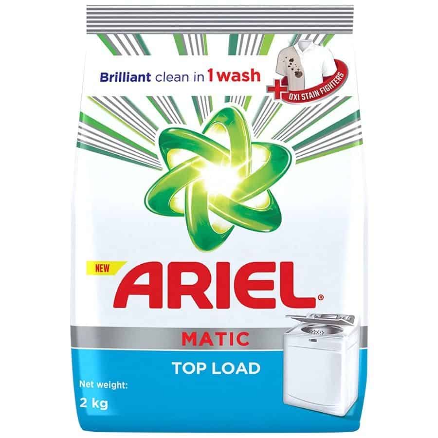 Ariel Matic Top Load Detergent Washing Powder, 2 Kg