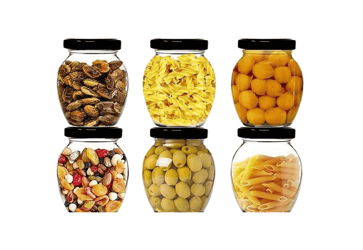 Classic Glass Jars (pack of 6)
