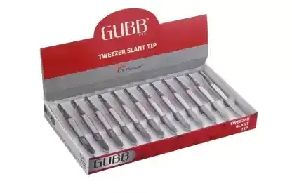 Gubb Tweezer Slan Tip Box 24s