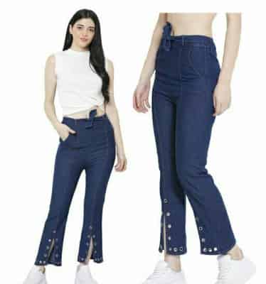Classic Elegant Women's Denim Jeans