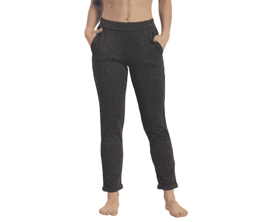 Jockey Modern Pant with Elasticated Waistband - Black, Style #IW06