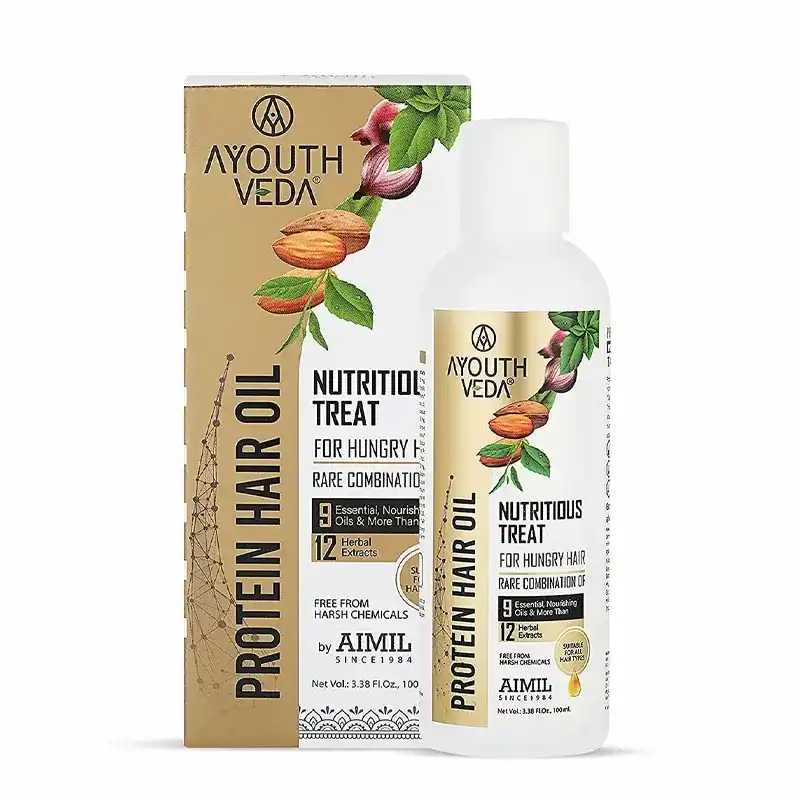 AyouthVeda Nutritious Treat Protein Hair Oil