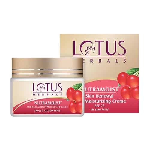 Lotus Herbals Nutramoist Moisturising Creme, 50g