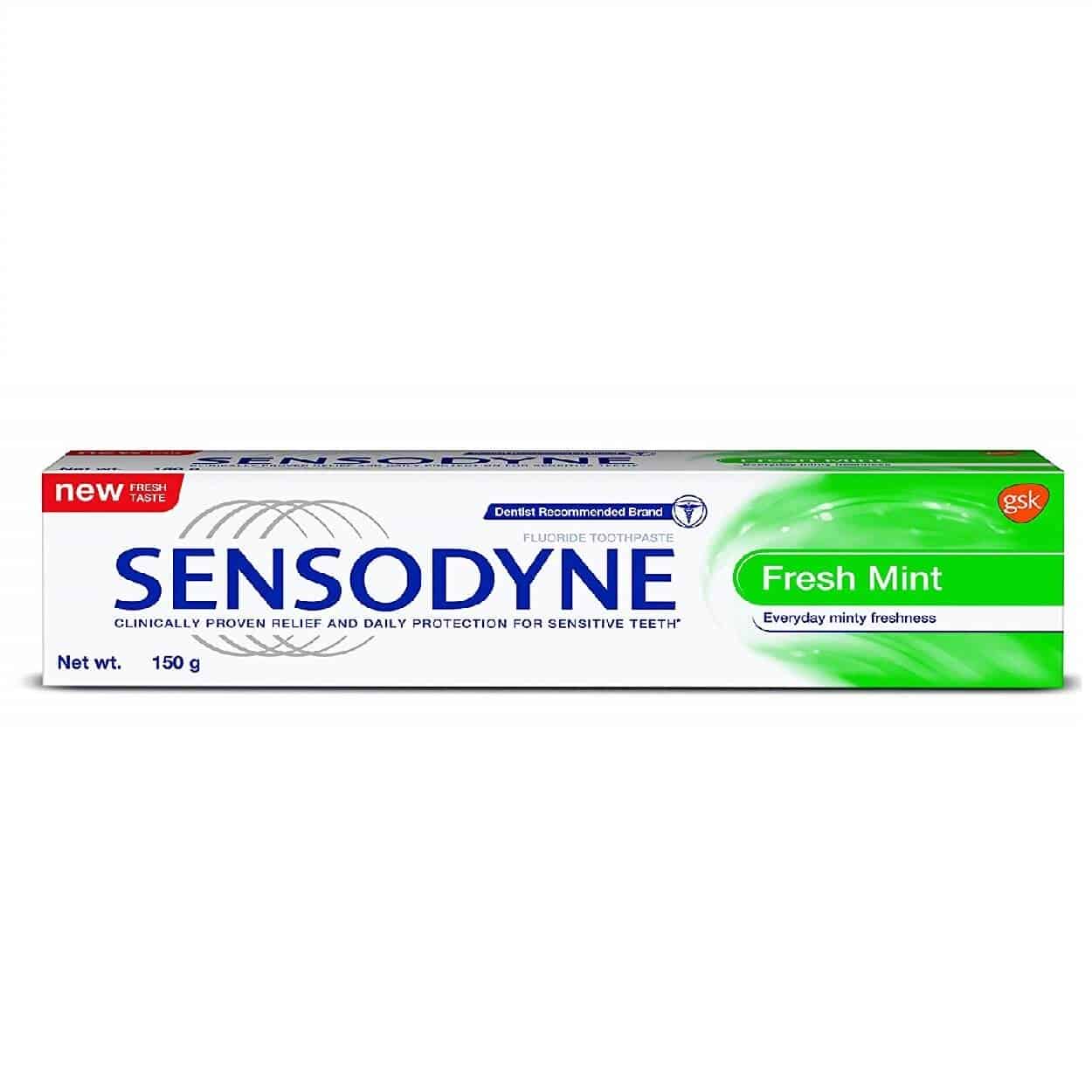 Sensodyne Fresh Mint Sensitive Toothpaste, 150g