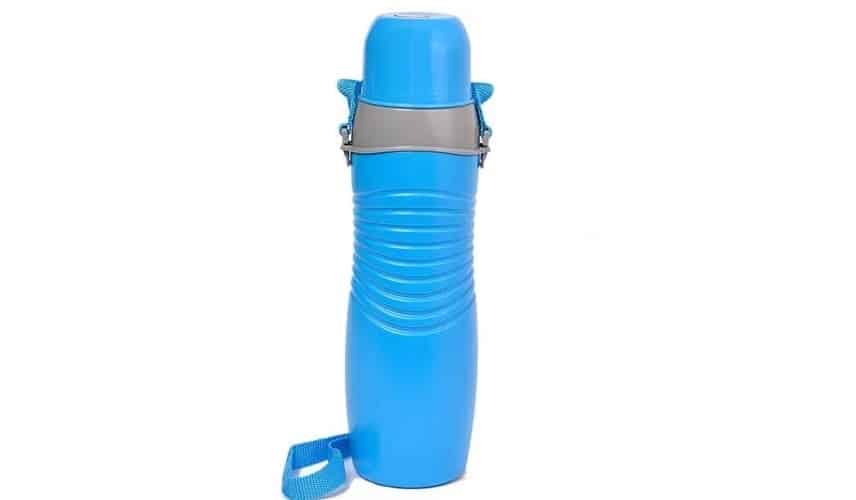 Asian Plastowares Thermo Gripper Plastic Insulated Water Bottle, 650ml