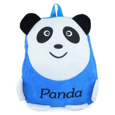 Printed Soft Plush Fabric/Velvet School Bagpacks for Kids