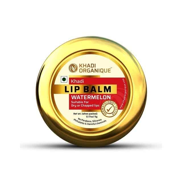Khadi Organique Watermelon Lip Balm, 5g