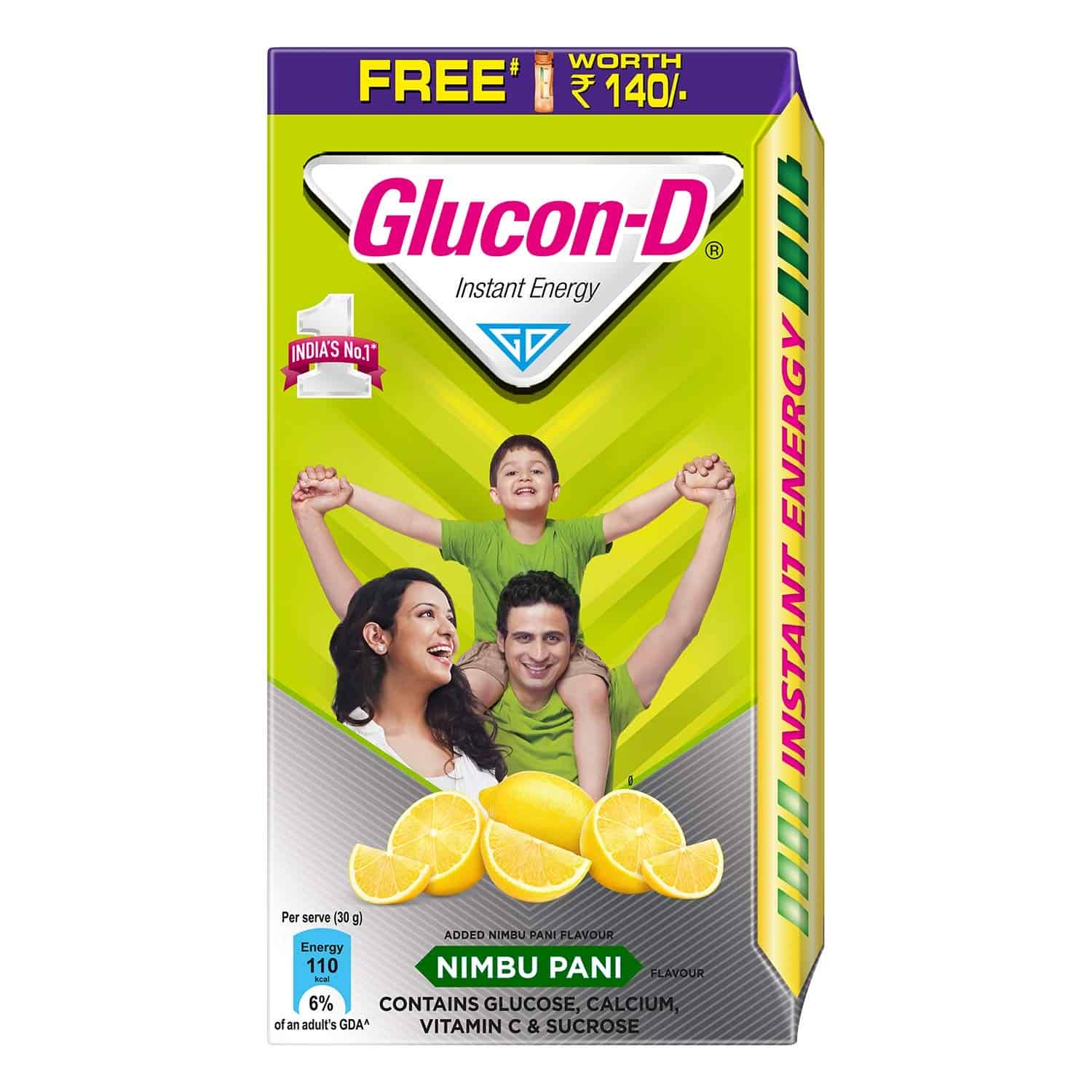 Glucon-D Nimbu Pani Instant Energy Health Drink