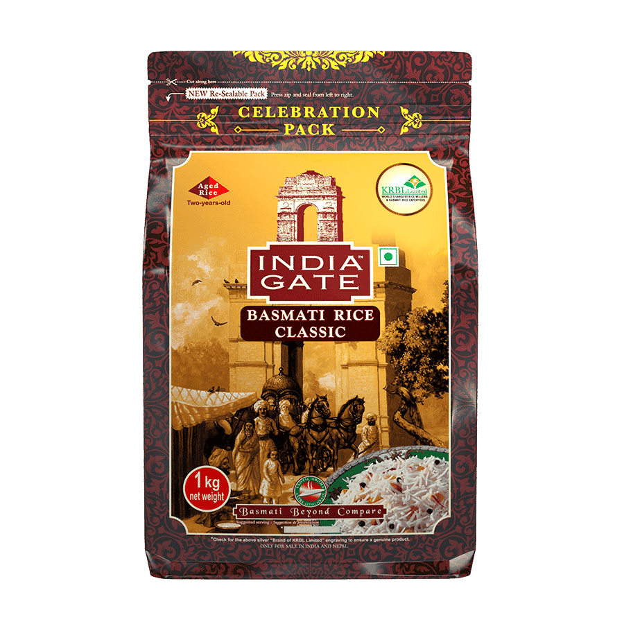 India Gate Classic Basmati Rice, 1 Kg