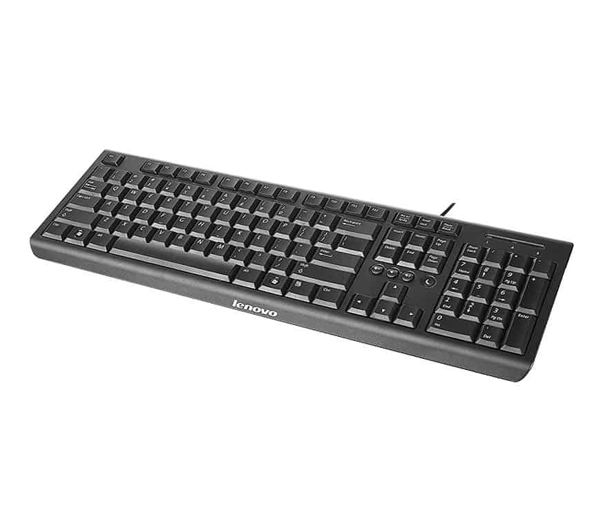 Lenovo USB Keyboard K4802, Black