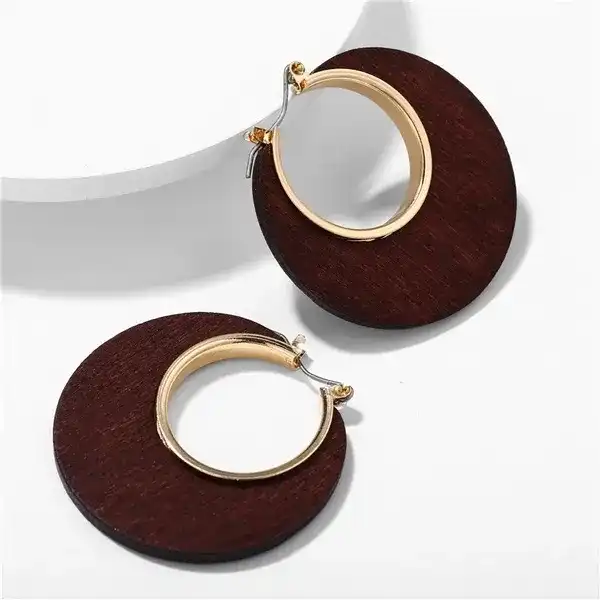 Style Ethnique Géométrique  Balancent Boucle D'oreille Femelle De Mode Boho Bijoux