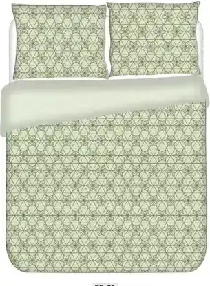 Raymond Cotton Double Printed Flat Bedsheet