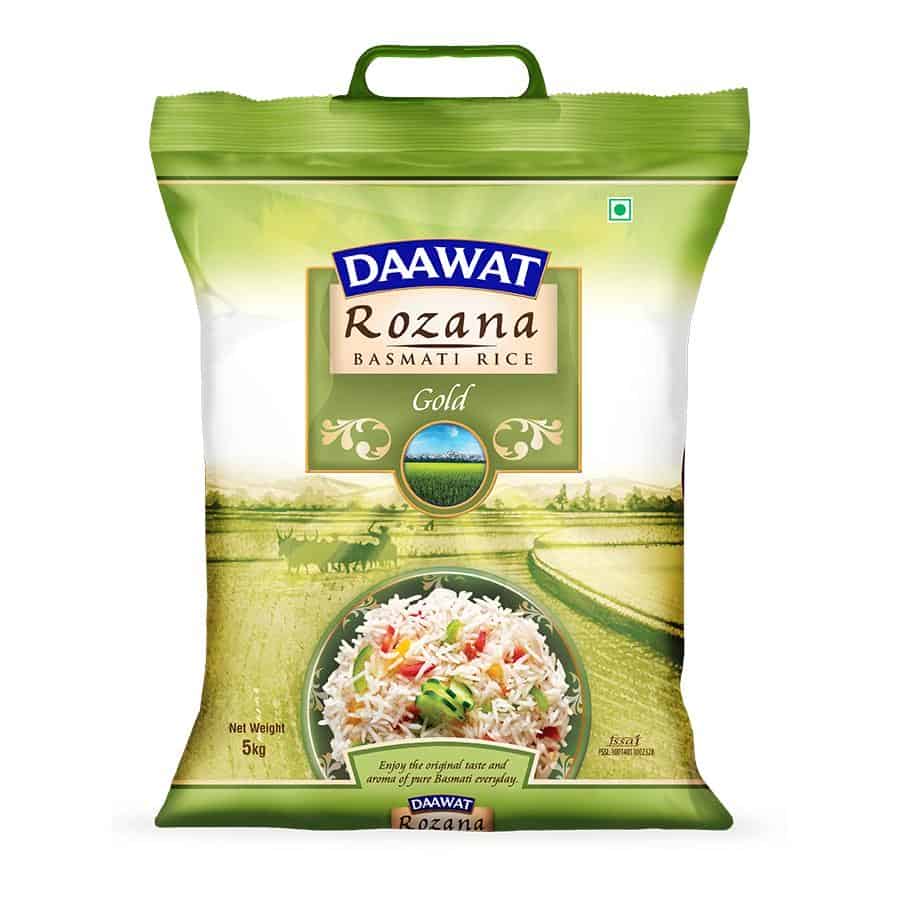 Daawat Rozana Gold Basmati Rice, 5 Kg