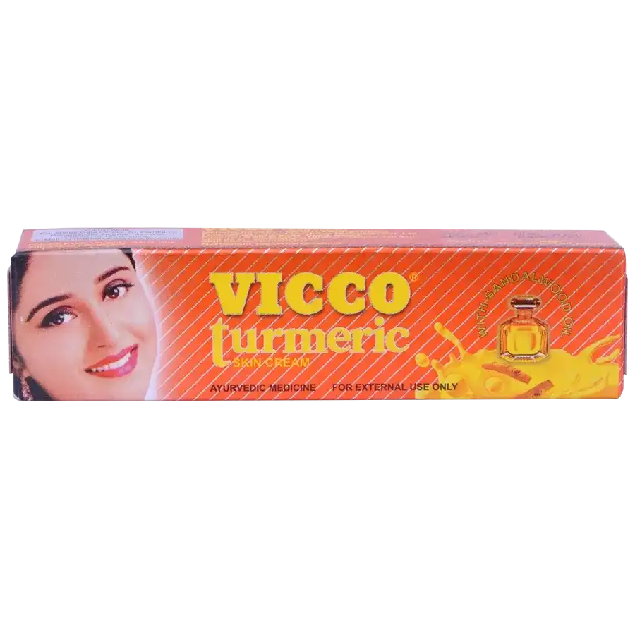 Vicco Turmeric Skin Cream  Ayurvedic Medicine Tube