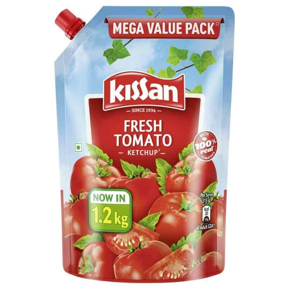 Kissan Fresh Tomato Ketchup, 1.2kg