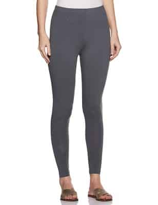 Lux Lyra Women's Leggings Grey Ankle Length Leggings