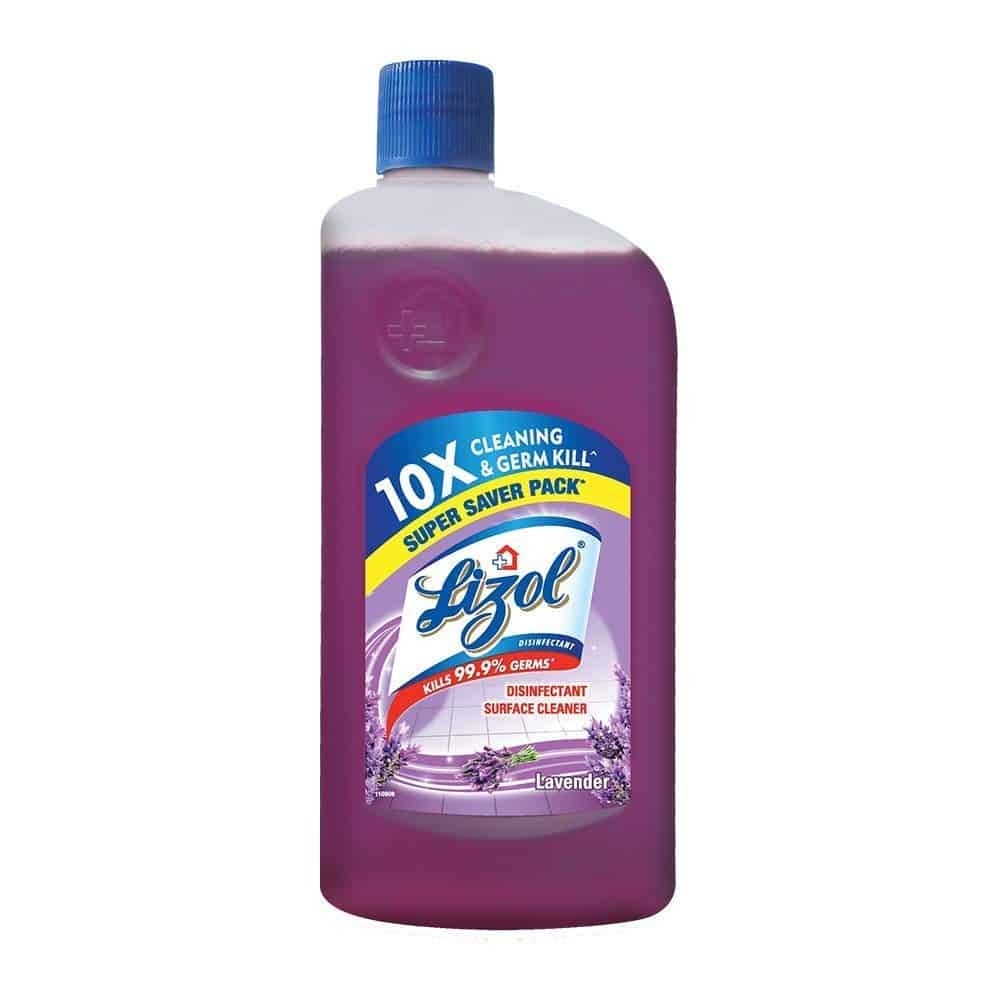 Lizol Disinfectant Lavender Surface & Floor Liquid Cleaner, 500ml