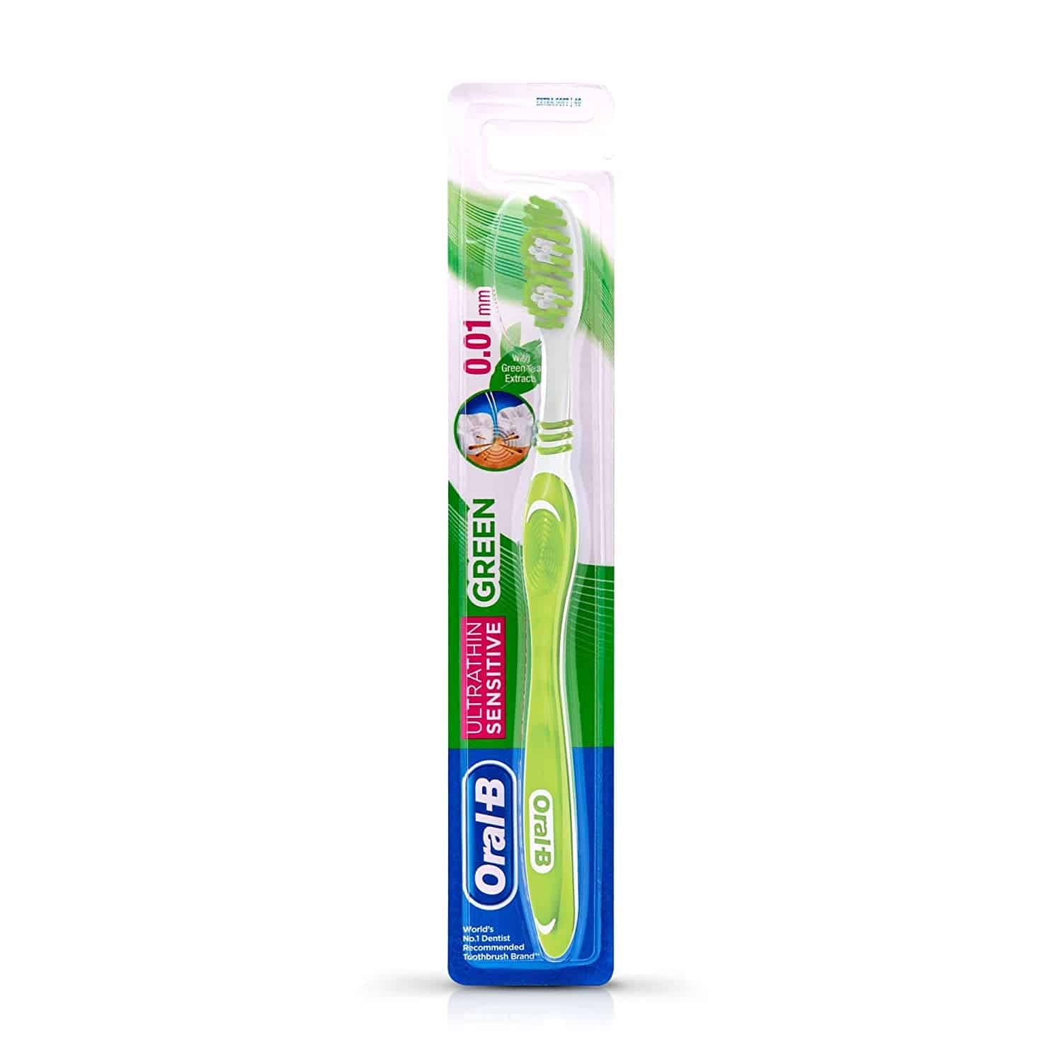 Oral-B Ultra Thin Sensitive Green Toothbrush, 1 Pc