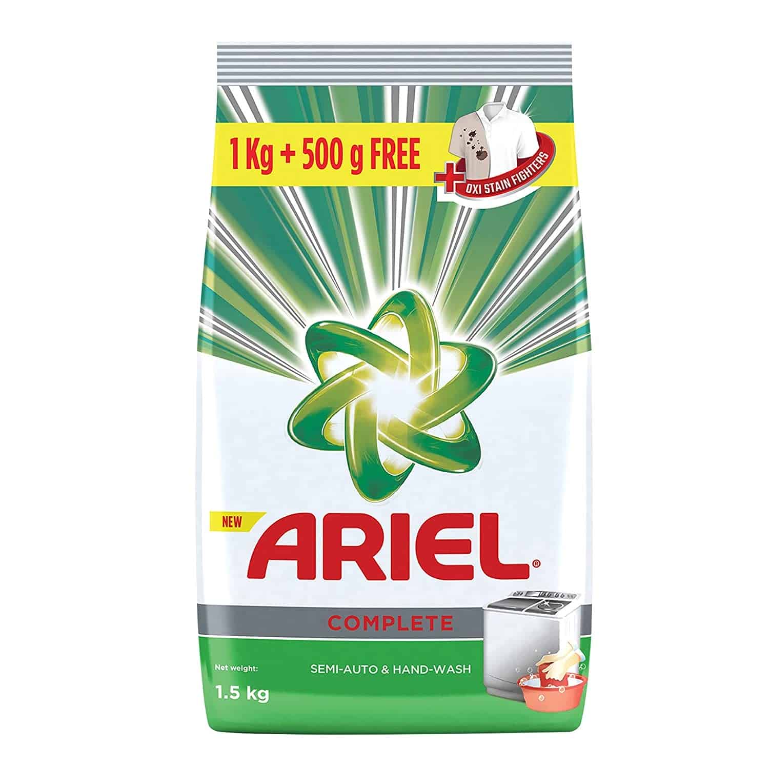 Ariel Complete Detergent Washing Powder, 1.5 kg