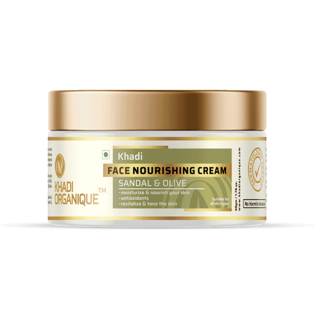 Khadi Organique Face Nourishing Cream sandal & olive 50g