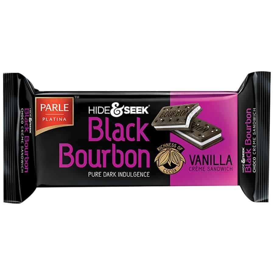 Parle Hide & Seek Black Bourbon Vanilla, 120g