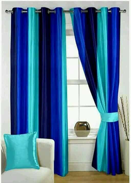 Elite Trendy Polyester Door Curtains (7 x4ft)