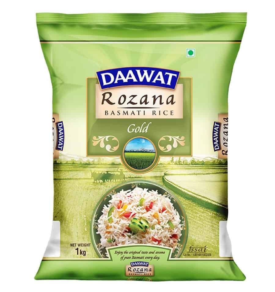 Daawat Rozana Gold Basmati Rice, 1 Kg