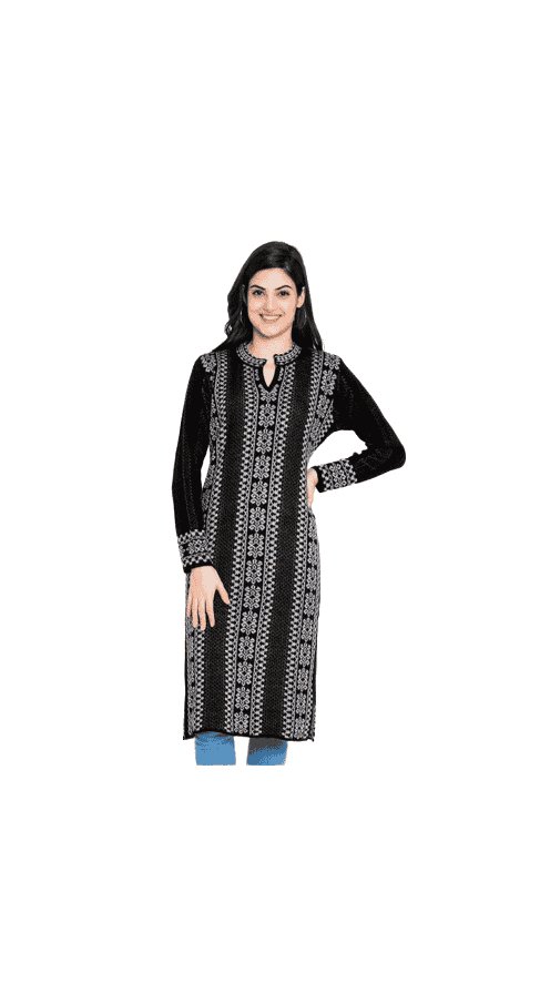 Beautiful Fashionable Woolen Kurtis