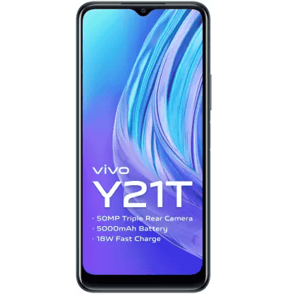 Vivo Y21T Midnight Blue(128 GB,4 GB RAM)