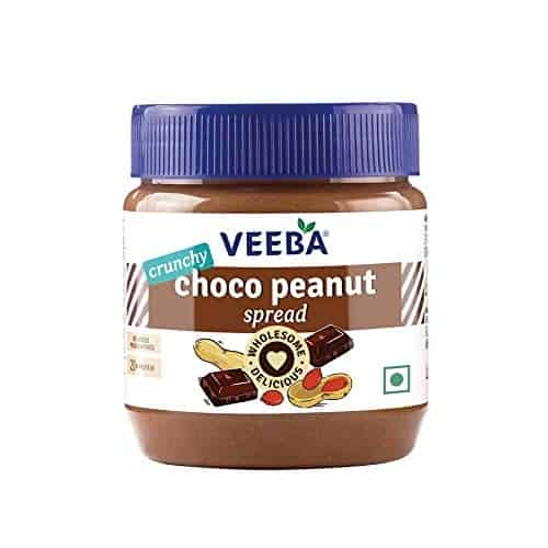 Veeba Crunchy Choco Peanut Spread, 340g