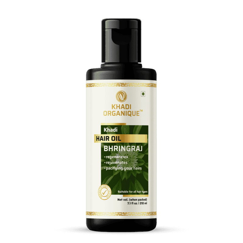 Khadi Organique Bhringraj Hair Oil 210ml