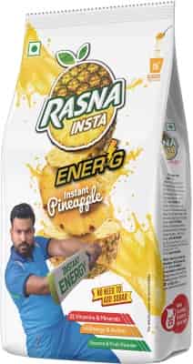 Rasna Fruit Plus 500gm Polypouch, Pineapple Pack of 2