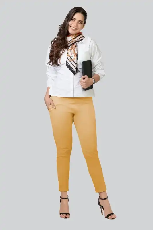 Lyra Beige Stretch Pencil Pant  LYRA SPP BG M 1PC