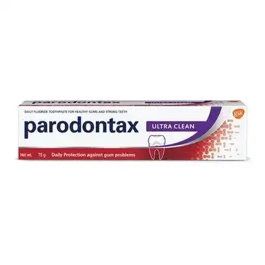 Parodontax Ultra Clean Toothpaste - Daily Protection, For Healthy Gums & Strong Teeth, 75g