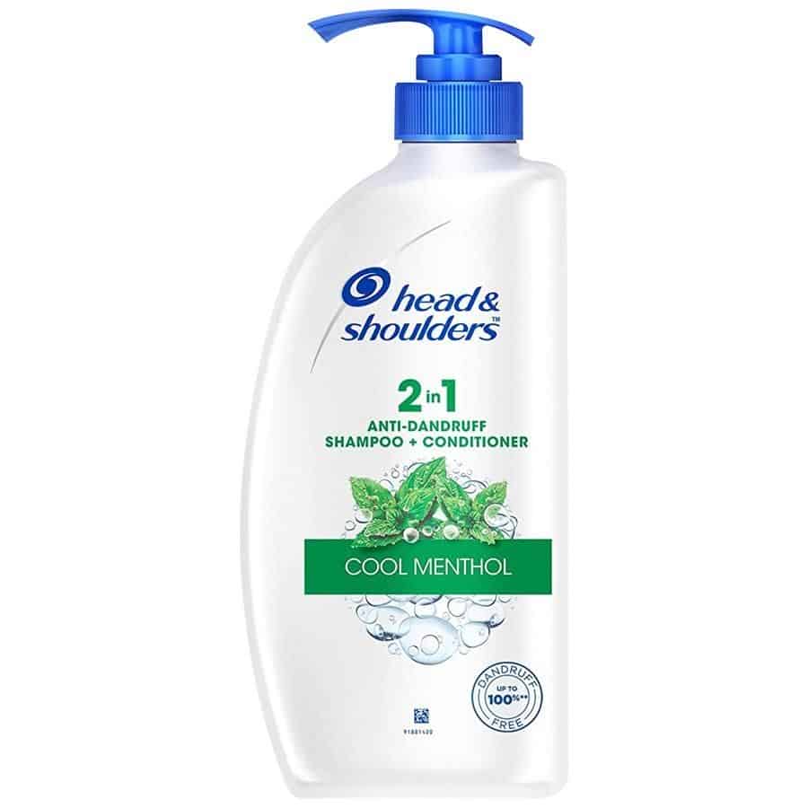 Head & Shoulders 2 in 1 Cool Menthol Anti Dandruff Shampoo + Conditioner, 650ml