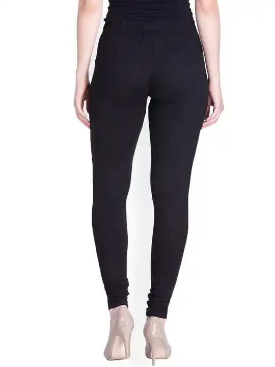 Black Premium Churidaar Leggings  Lyra IC 180 FS 1PC