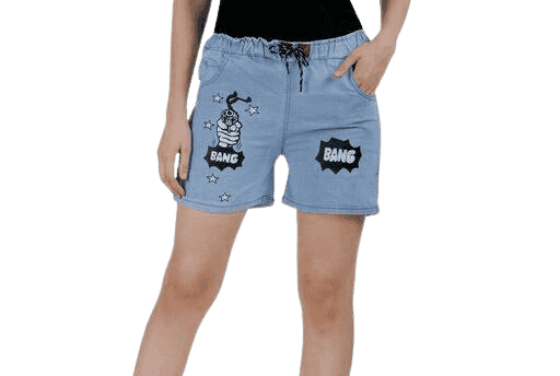 Trendy Women's Denim Shorts