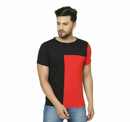 Classic Fashionista Color blocked Men T-shirts