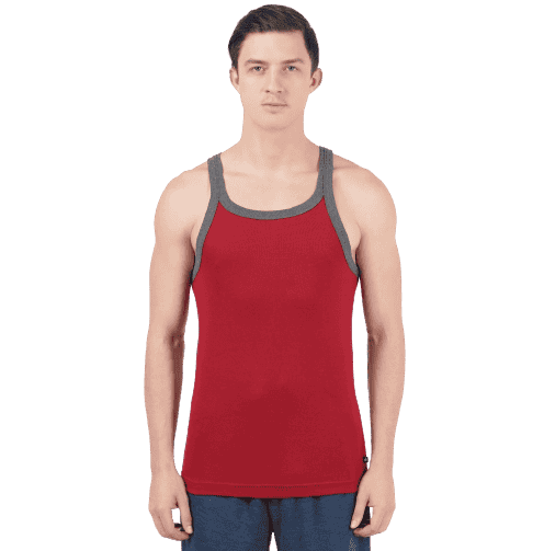 Red Pepper with Assorted Bias Fashion Vest, Style #US27