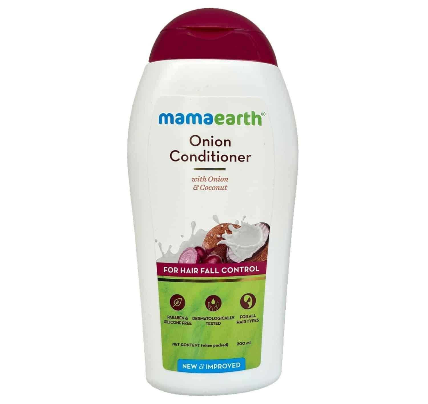Mamaearth Onion Conditioner for Hair Fall Control, 200 ml