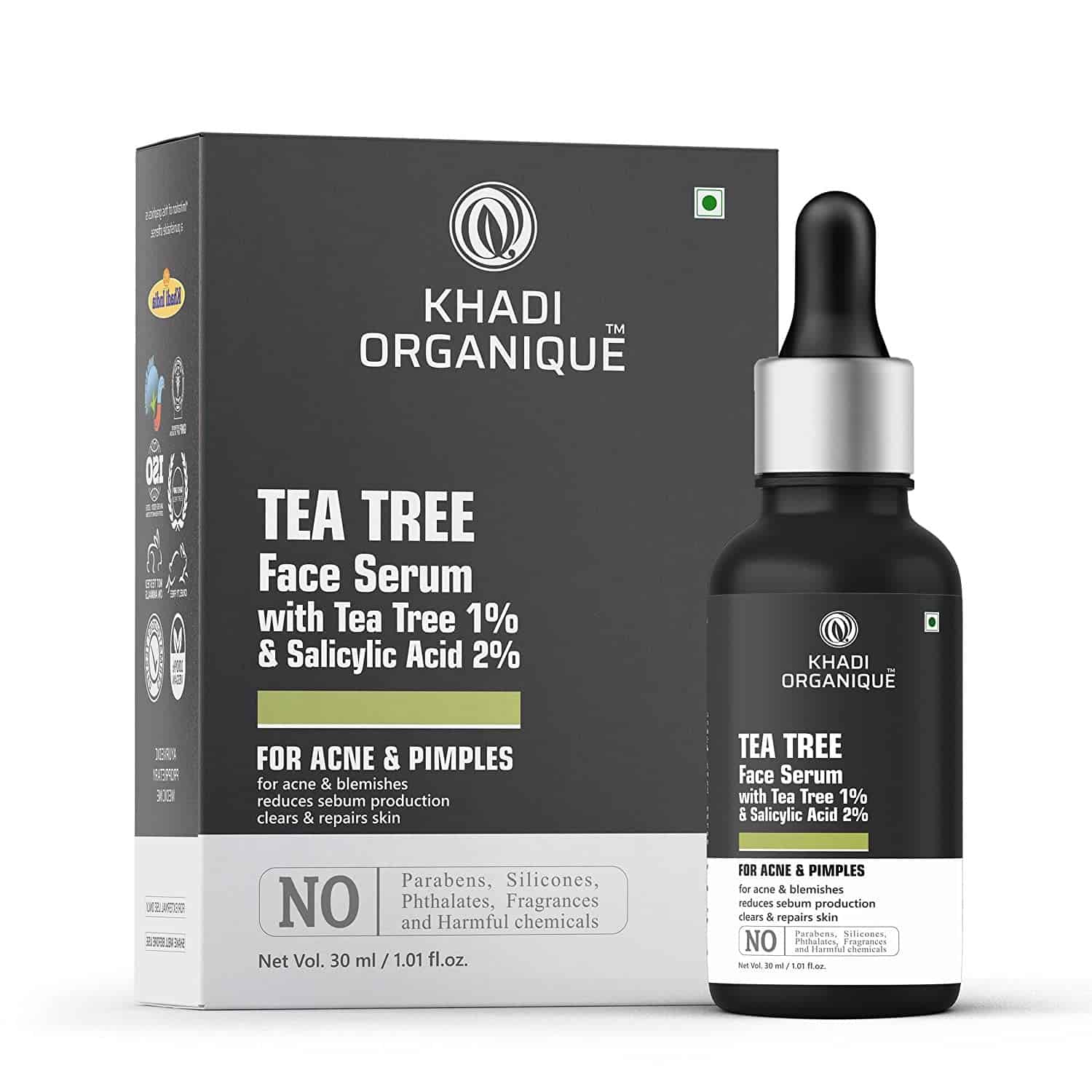 Khadi Organique Tea Tree Face Serum, 30ml