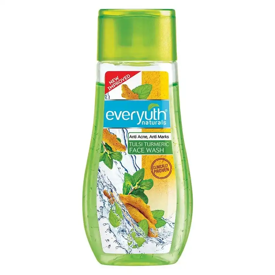 Everyuth Naturals Anti Acne Anti Marks Tulsi Turmeric Face Wash