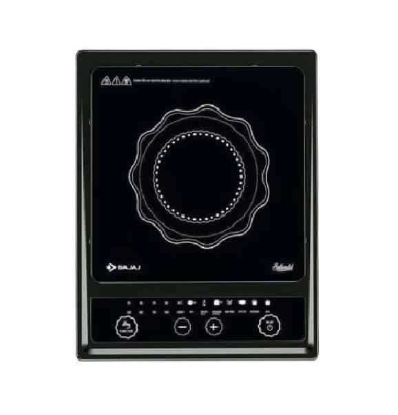 Bajaj by Bajaj ICX 120 PLUS Induction Cooktop, (Black, Push Button)