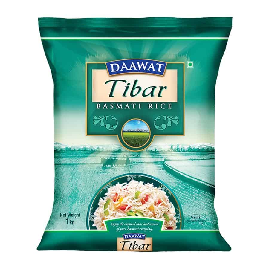 Daawat Tibar Basmati Rice, 1 Kg
