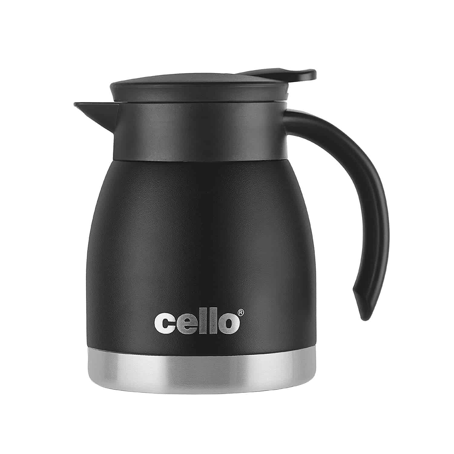 Cello Duro Stainless Steel Pot with Double Wall Vacuum Insulation & Non Skid Base