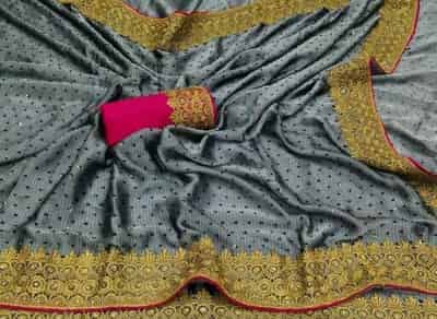 Women's Silk Running Blouse Sarees