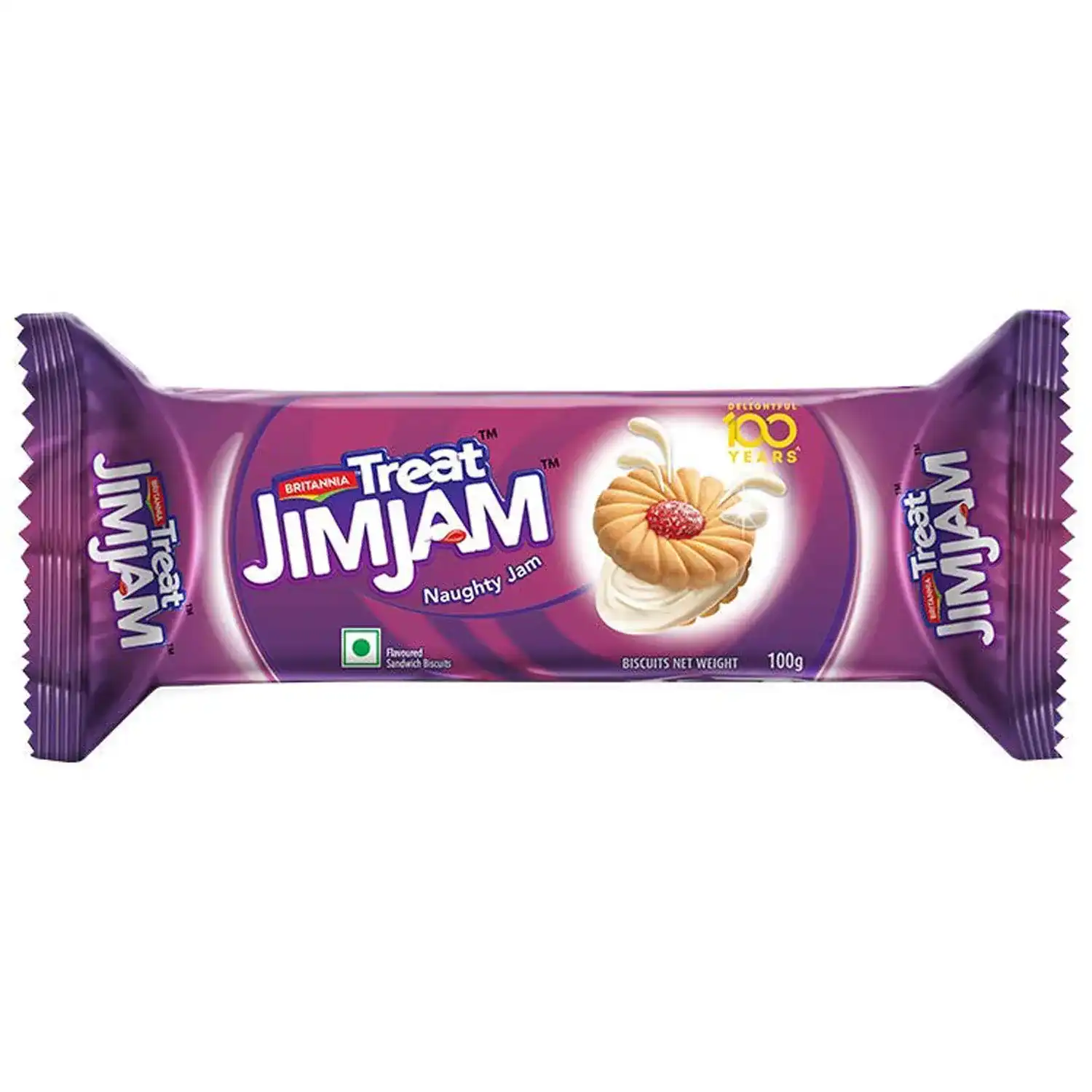 Britannia Jim Jam Cream Biscuits