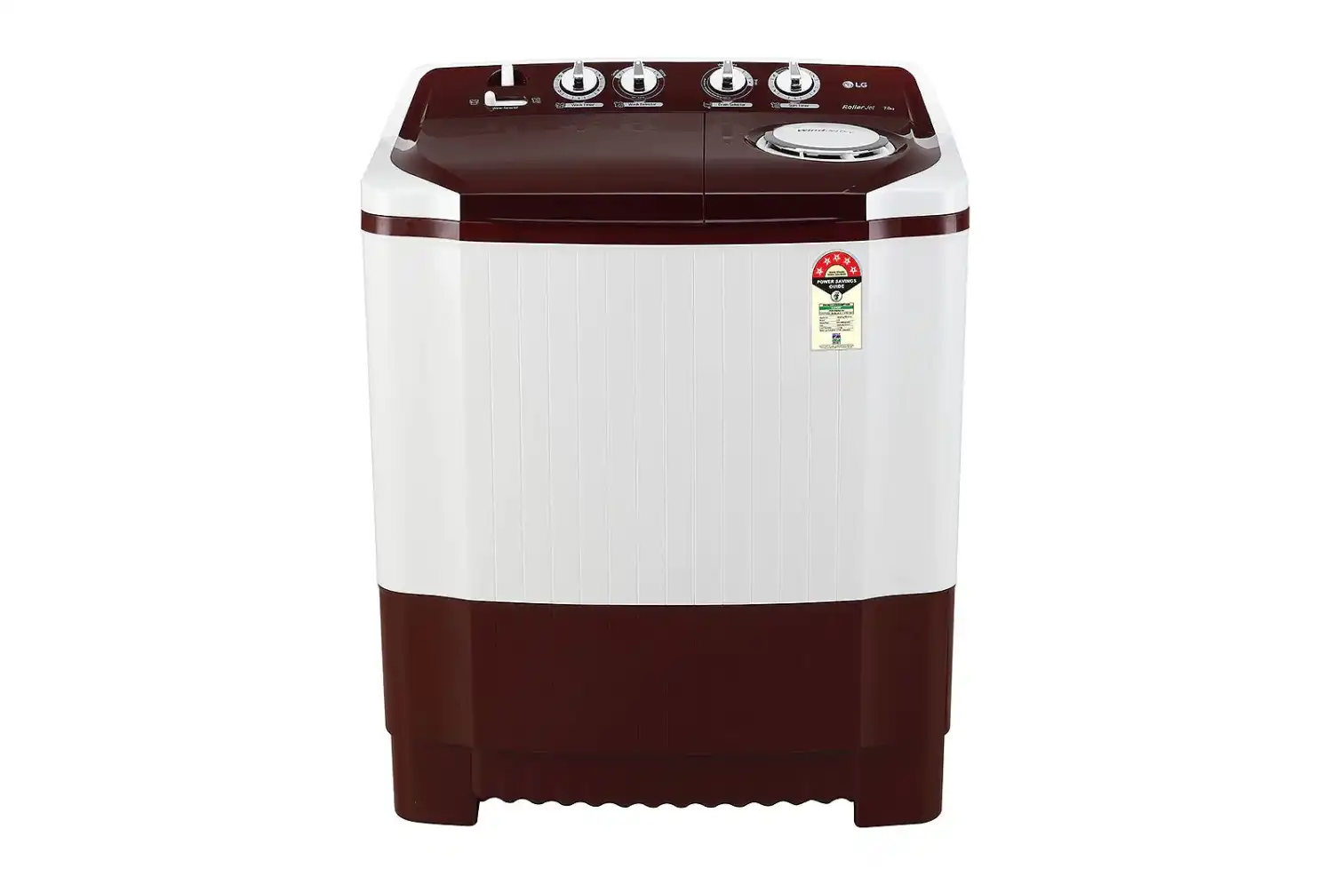 LG 7.0 kg 5 Star Semi-Automatic Top Loading Washing Machine (P7010RRAZ)